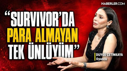 Oyuncu Duygu Çetinkaya: Survivor Benim İçin Bir Kaçıştı
