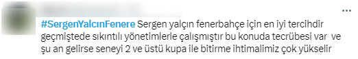 Fenerbahçe taraftarı hocasını seçti! Yaptıkları çağrı Türkiye gündeminde zirveye oynuyor