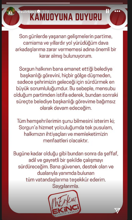 MHP'nin kalesinde deprem! Belediye başkanı istifa etti