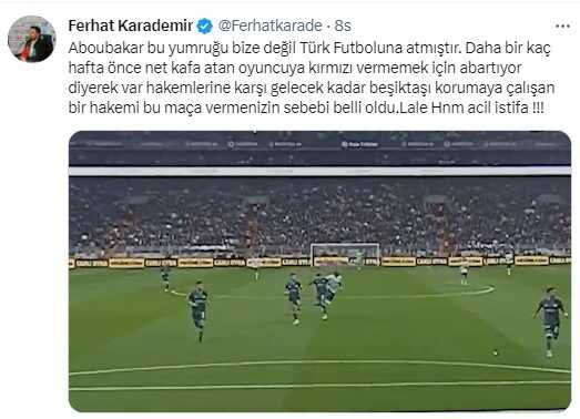 Beşiktaş maçı sonrası Giresunspor kıyameti koparttı: Bu yumruk bize değil, Türk futboluna atıldı