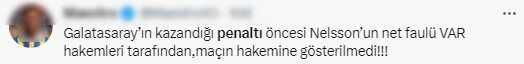 G.Saray maçını izleyen ezeli rakipler çılgına döndü! Penaltı ve öncesindeki pozisyon çok konuşulacak