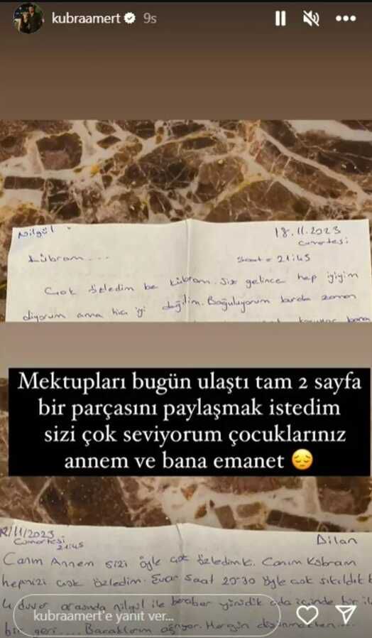 Dilan Polat'ın mektubunda neler yazıyor? Dilan Polat mektubunda neler dedi?
