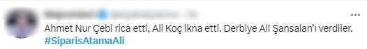 Türkiye gündeminde zirveye oturdu! 'Sipariş atama Ali' etiketiyle yapılan paylaşımlar 100 bini geçti