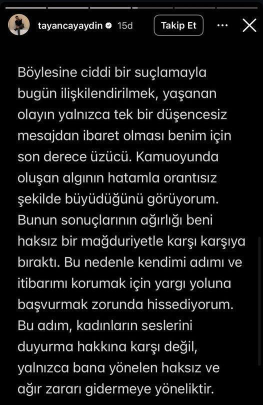 Taciz iddiaları ile gündeme gelen Tayanç Ayaydın, 'Ben Leman' dizisinden çıkarıldı