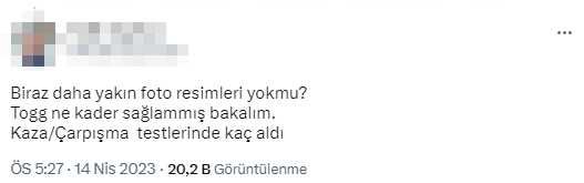 Togg'un ilk kazası Ankara'da yaşandı! Sosyal medyada herkes aynı soruyu soruyor