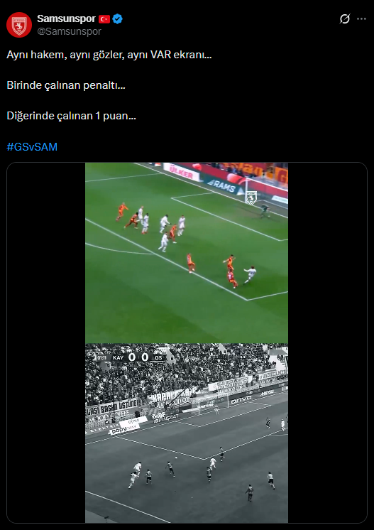Samsunspor'dan bir Mehmet Türkmen paylaşımı daha