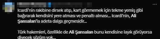 Ortalık yangın yeri! Bütün ülke Icardi'nin penaltı pozisyonunu konuşuyor