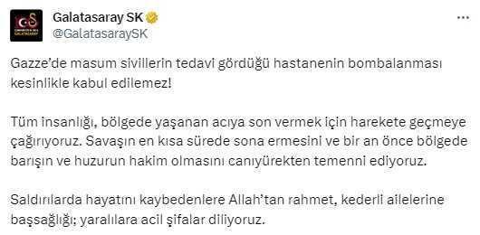 İsrail'in Gazze'de hastane bombalaması spor dünyasını da ayağa kaldırdı: Zulme karşı susmayacağım