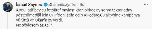 Kılıçdaroğlu'na oy vermediğini açıklayan Şener'in eski paylaşımı yeniden gündeme geldi