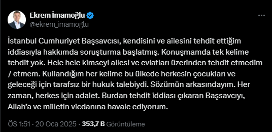 Ekrem İmamoğlu'na neden soruşturma başlatıldı? İBB Başkanı İmamoğlu ne dedi?