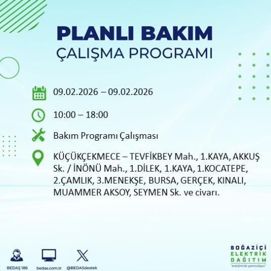 İstanbul BEDAŞ elektrik kesintisi! 26 Ocak İstanbul'da elektrik kesintisi son dakika ne zaman bitecek, elektrikler ne zaman gelecek?