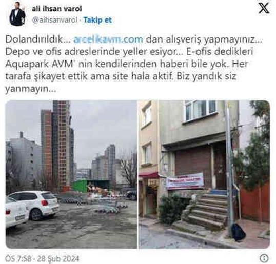 Ünlü sunucu Ali İhsan Varol, internetten alışveriş yaparken dolandırıldı