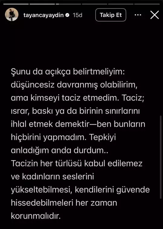 Taciz iddiaları ile gündeme gelen Tayanç Ayaydın, 'Ben Leman' dizisinden çıkarıldı