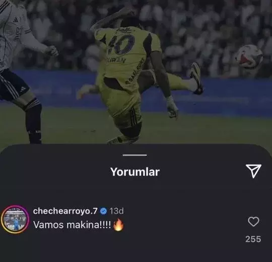 Beşiktaş'ın eski oyuncusu Kenny Arroyo, derbi sonrası Siyah-beyazlı taraftarı çıldırttı