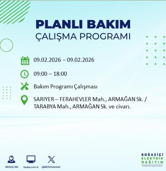 İstanbul BEDAŞ elektrik kesintisi! 26 Ocak İstanbul'da elektrik kesintisi son dakika ne zaman bitecek, elektrikler ne zaman gelecek?