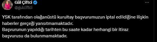 'YSK CHP'nin Olağanüstü Kurultayı'nı iptal etti' iddiasına yanıt