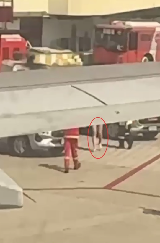 Havada korku dolu anlar: Yolcu soyunup uçaktan atlamaya kalkıştı