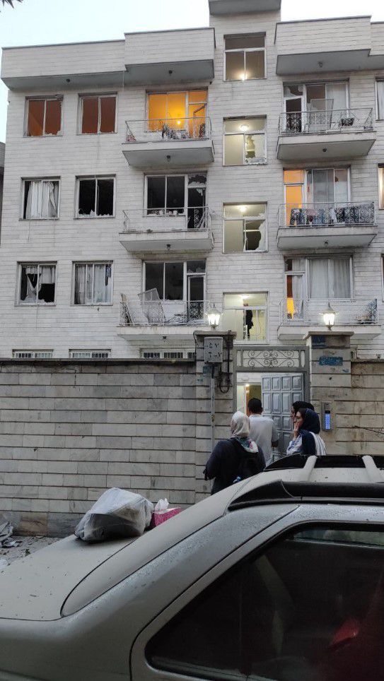 İşte İsrail'in İran saldırısından ilk görüntüler