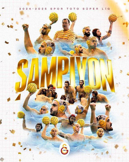 Galatasaray, sutopunda 30. şampiyonluğunu ilan etti