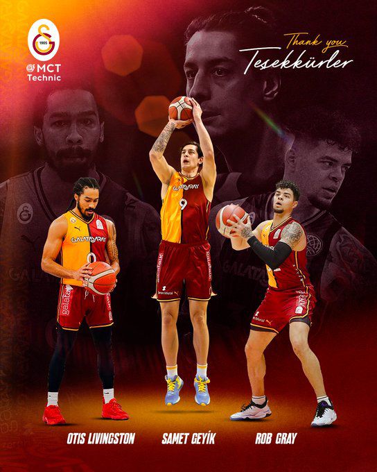 Galatasaray 3 isme teşekkür ederek yollarını ayırdı