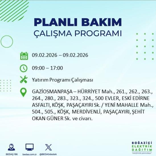 İstanbul BEDAŞ elektrik kesintisi! 26 Ocak İstanbul'da elektrik kesintisi son dakika ne zaman bitecek, elektrikler ne zaman gelecek?
