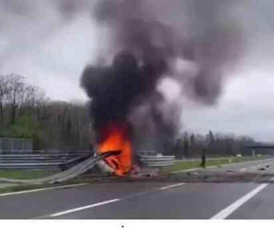 Genç model Anna Kraevskaya ve DJ sevgilisi, kaza sonrası alev topuna dönen Ferrari'nin içinde feci şekilde yanarak can verdi