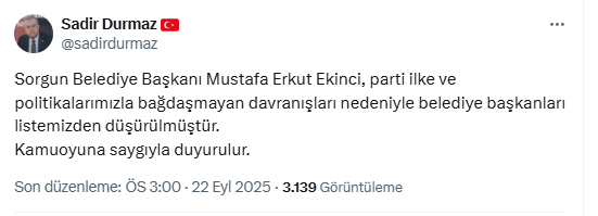 MHP'nin kalesinde deprem! Belediye başkanı istifa etti