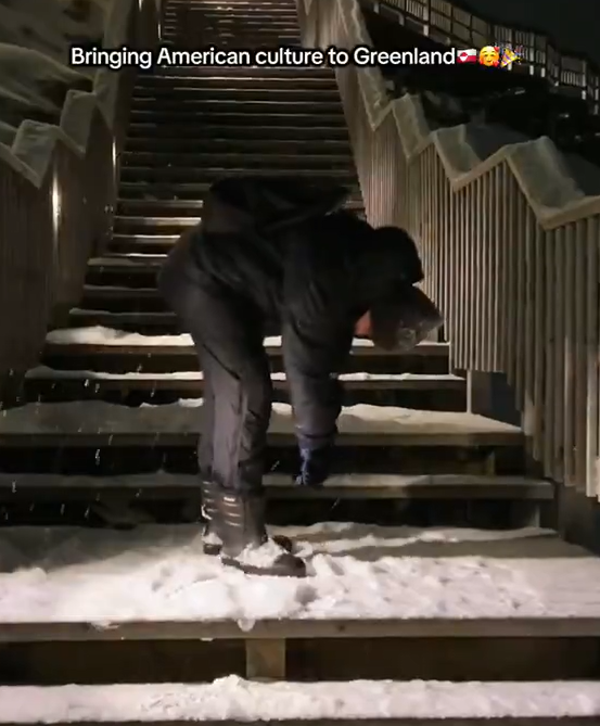 İlhak etmek istediği Grönland'dan Trump'ı çıldırtacak görüntüler