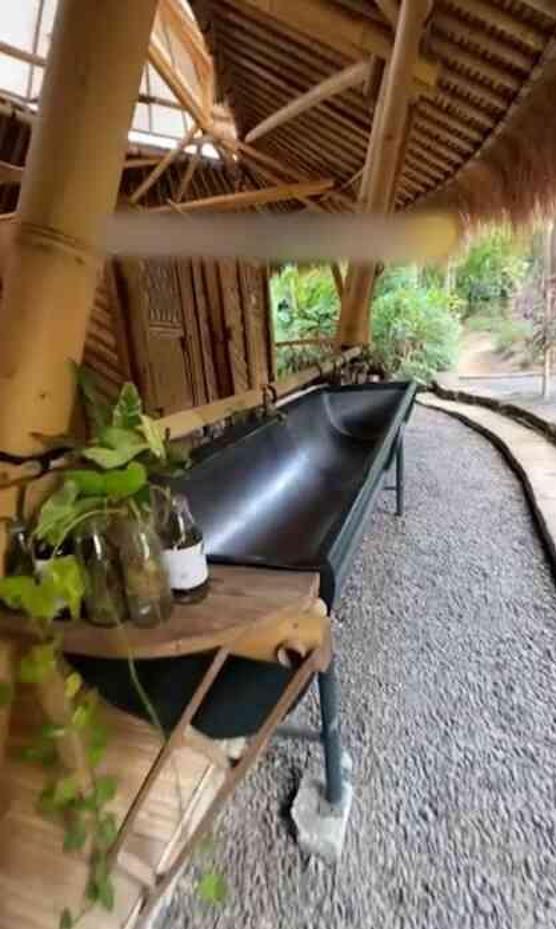 Bu tuvalet görenleri hayrete düşürdü! Sifon bile yok peki nasıl temizleniyor?