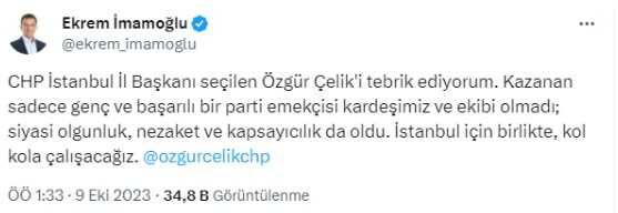 CHP İstanbul İl Başkanı kim oldu? 2023 CHP İl kongresini kim kazandı, seçilen isim kim?