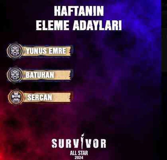 Survivor 3. eleme adayı kim oldu? 7Mayıs Survivor potada kimler var?