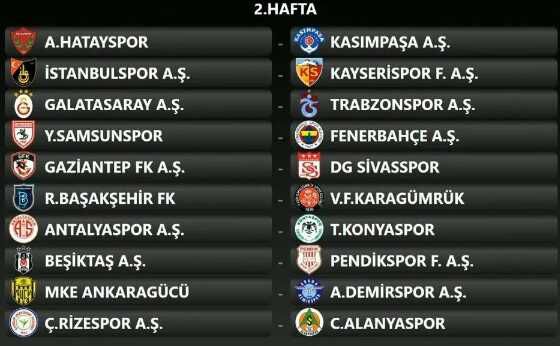 Son Dakika: Süper Lig'de sezon fikstürü belli oldu