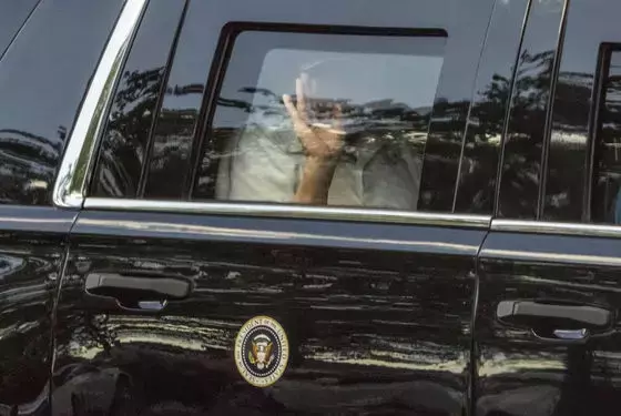 Günlerdir ortada yoktu, Trump'tan ilk görüntü geldi