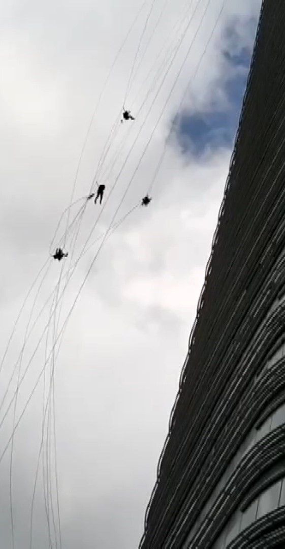 Fırtına, Ümraniye'deki İşçileri Zor Durumda Bıraktı