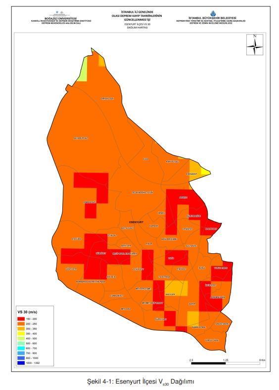 Esenyurt deprem risk haritası! Esenyurt depreme dayanıklı mı, deprem bölgesi mi?