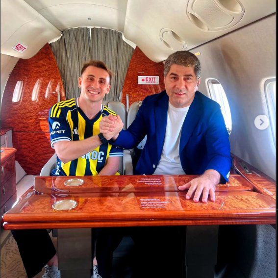 Kerem Aktürkoğlu, Fenerbahçe formasını giydi, o not gündem oldu