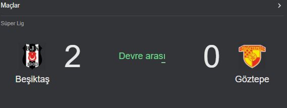 Beşiktaş Göztepe maçı kaç kaç, bitti mi MAÇ SKORU! Beşiktaş Göztepe maçı kaç kaç, canlı maç skoru!