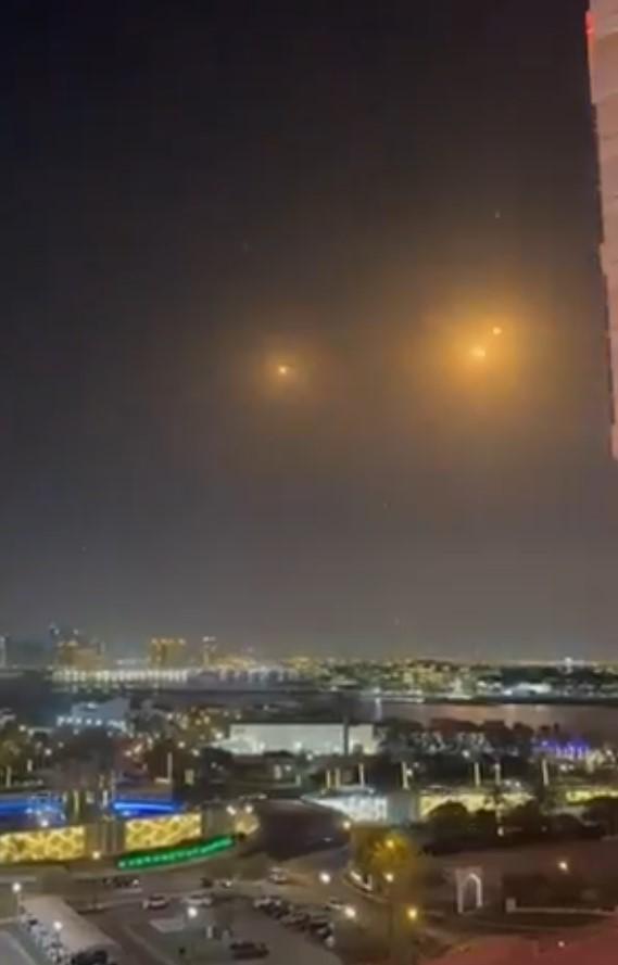 Doha'da patlama sesleri! İran, Katar'daki ABD üssüne 6 füze fırlattı