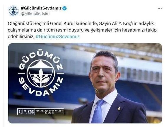 Gücümüz Sevdamız: Fenerbahçe'de Seçim İçin Başlatılan Yeni Hesap Tartışmada