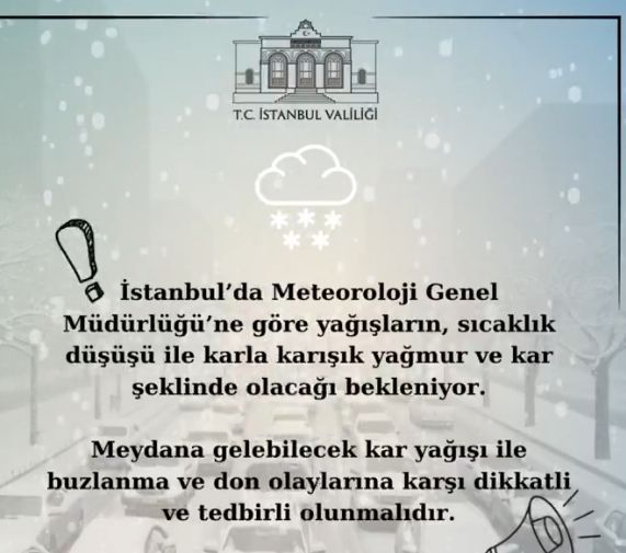 İstanbul okullar tatil mi SON DAKİKA? 11 Şubat Salı İstanbul'da okul yok mu (İstanbul Valiliği Açıklaması – KAR TATİLİ)?