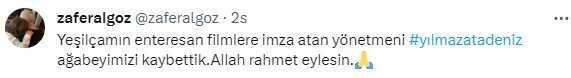 Efsane yönetmen Yılmaz Atadeniz, koronavirüs nedeniyle hayatını kaybetti