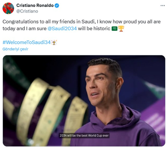 Ronaldo'nun bu sözleri ülkeyi birbirine kattı