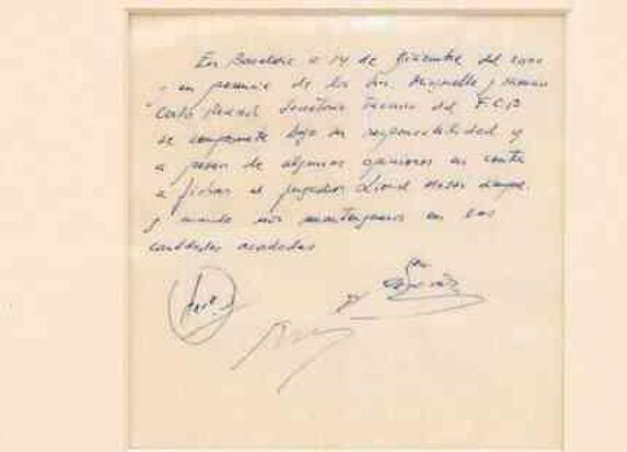 Lionel Messi'nin Barcelona'ya transfer olmak için imzaladığı peçete, açık artırmada 965,000 dolara satıldı