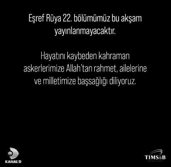 Eşref Rüya 22. bölüm neden yok, nereden izlenir? YouTube'da yeni bölüm ne zaman yayınlanacak?