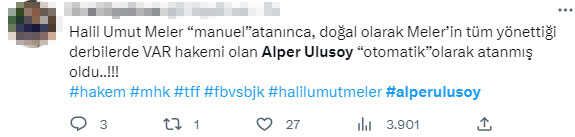 Taraftarlar çıldırdı! Derbiye atanan VAR hakemine tepkiler çığ gibi
