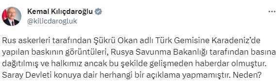 Rus Askeri'nin Türk Gemisine Baskını İddiası Manipülasyon İçeriyor