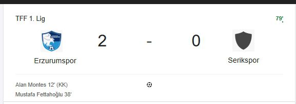 Erzurumspor maçı hangi kanalda? Erzurumspor Serik Bld. maçı hangi kanalda, nereden CANLI izlenir? Erzurumspor Serik Bld. kaç kaç?x