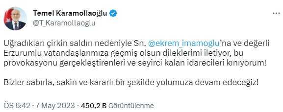 CHP Grup Başkanvekili Engin Altay'dan İmamoğlu'na yönelik provokasyona tepki