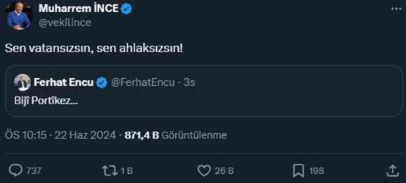 HDP'li Encü Portekiz'i tebrik etti! Ferhat Encü Portekiz'i neden tebrik etti?