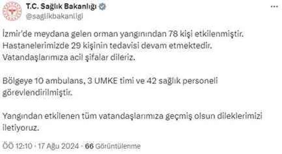 İzmir alev alev! Yangın evlere kadar ulaştı